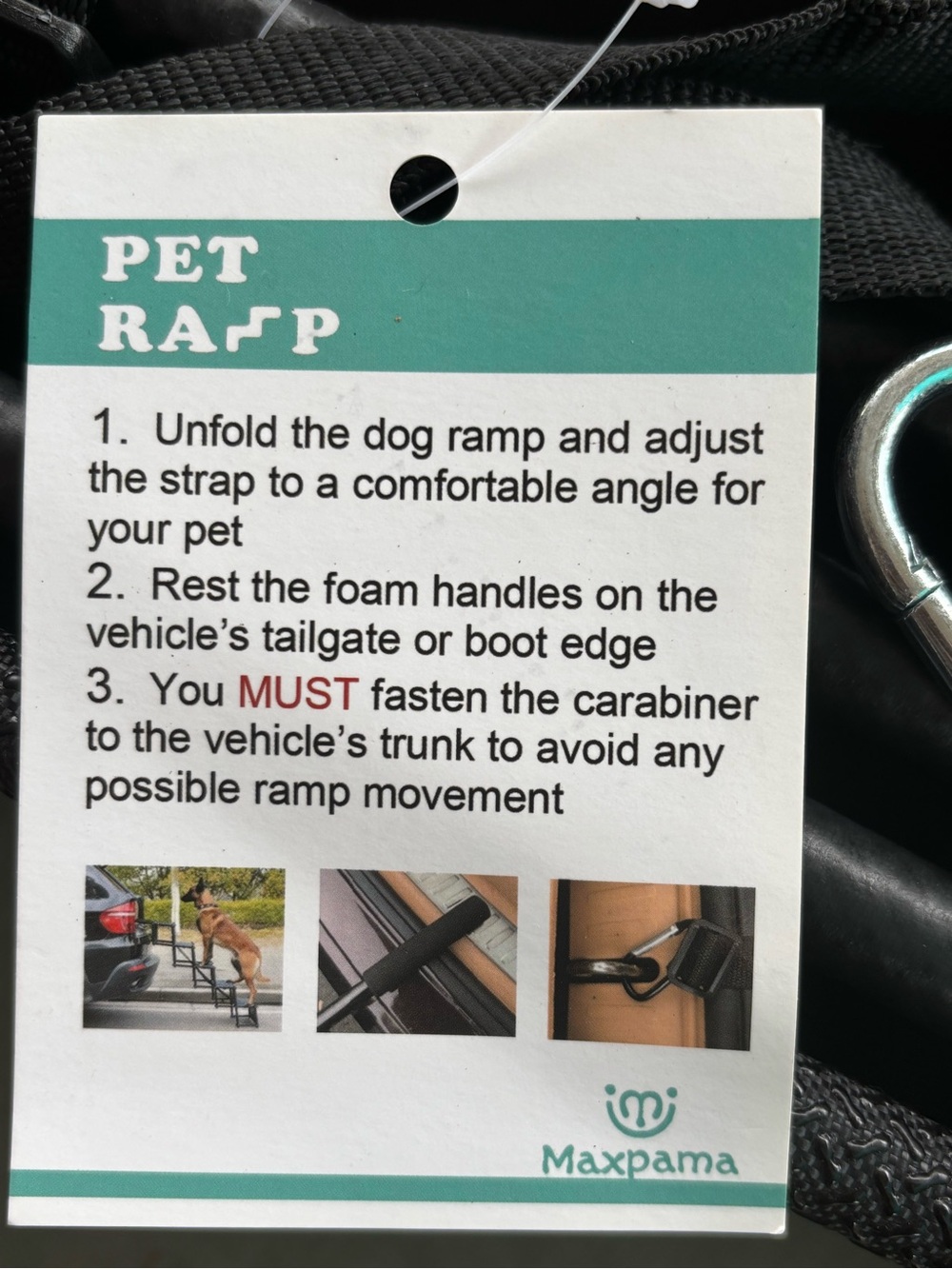 Pet Ramp for Dogs - Black